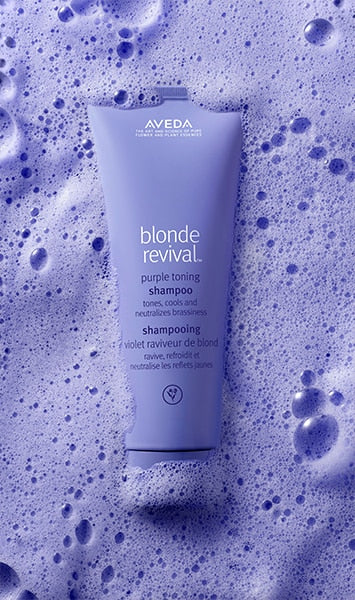 Aveda | blonde revival™ purple toning shampoo